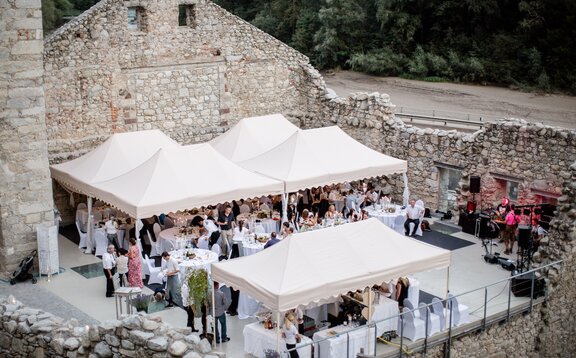 Gazebo pieghevoli per matrimoni