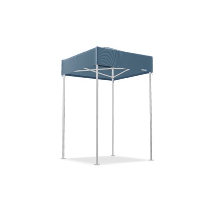 Gazebo pieghevole 1,5x1,5 m con tetto rosso di Mastertent