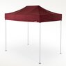 Gazebo pieghevole 3x2 m in bordeaux.