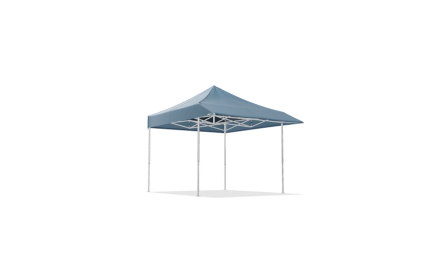 Gazebo 6x3m with awnings