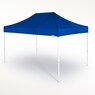 Gazebo pieghevole 4,5x3 m in blu.