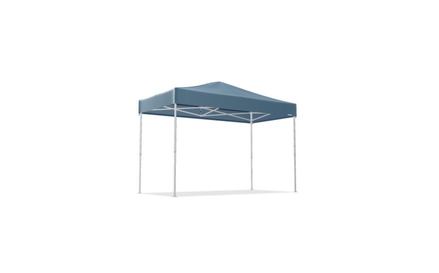 Faltpavillon 4x2m mit blauem Dach von Mastertent