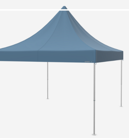 Blue pagoda tent 4x4 m.
