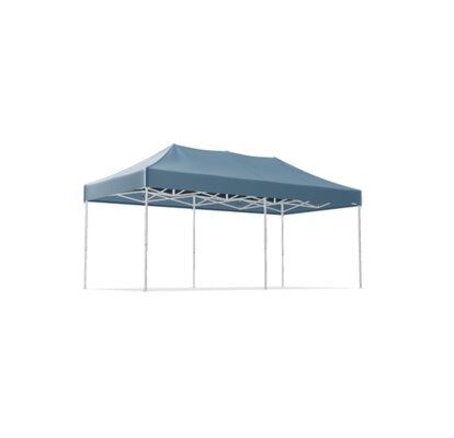 Gazebo 6x3 m with blue roof from MASTERTENT 