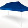 Gazebo pieghevole 8x4 m in blu.